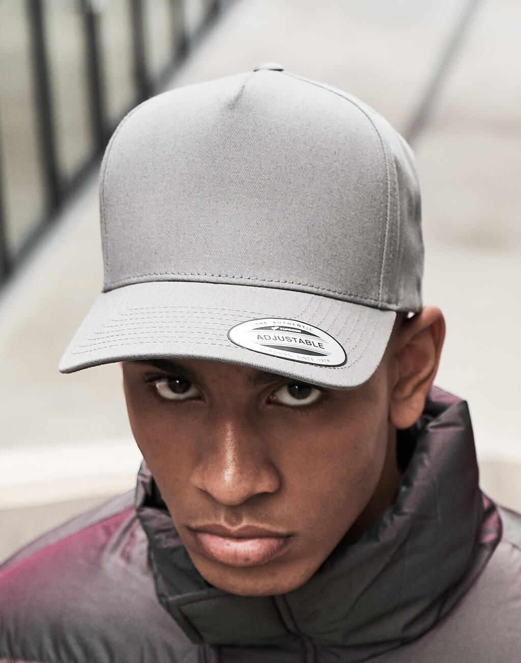 5-Panel Curved Classic Snapback imagen 1