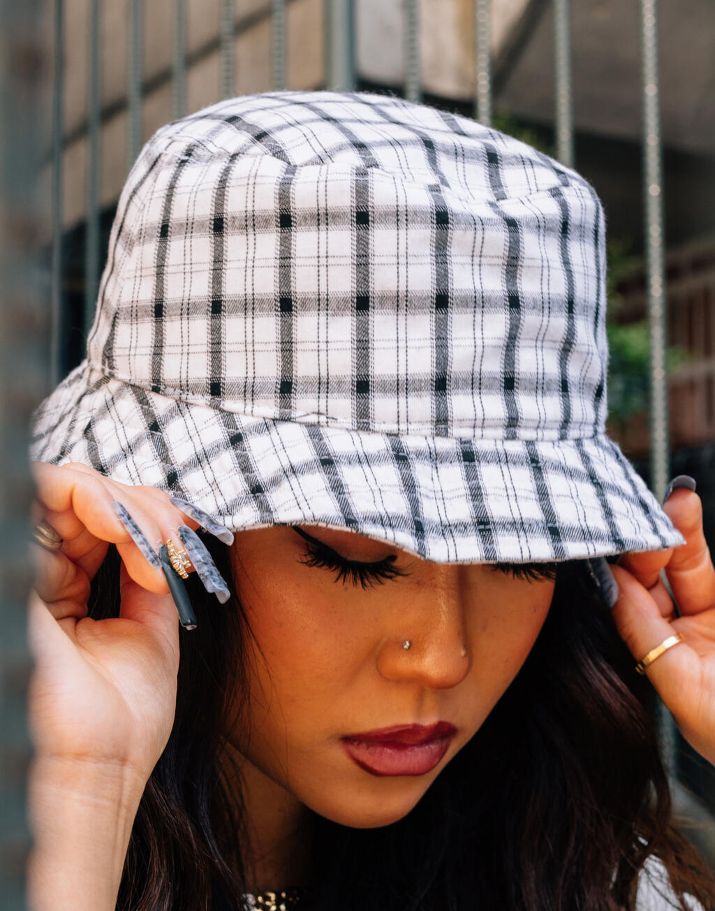 Check Bucket Hat imagen 1