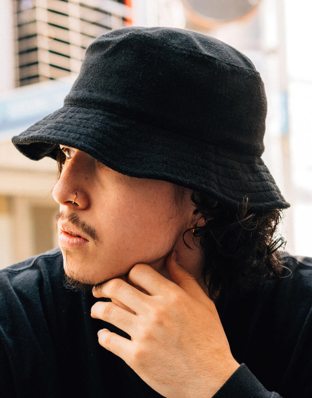 Frottee Bucket Hat imagen 1