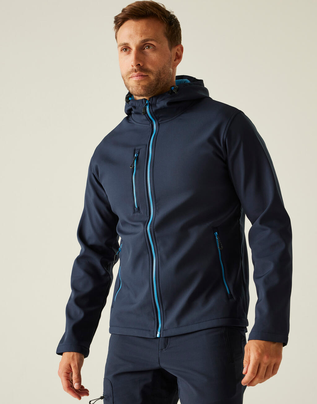 Navigate 2-Layer Hooded Softshell Jacket imagen 1