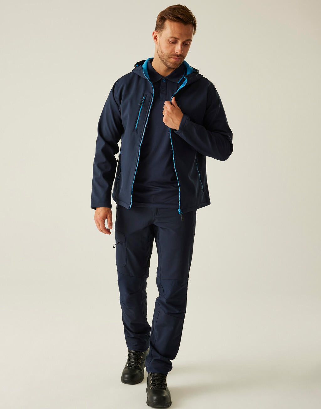 Navigate 2-Layer Hooded Softshell Jacket imagen 4