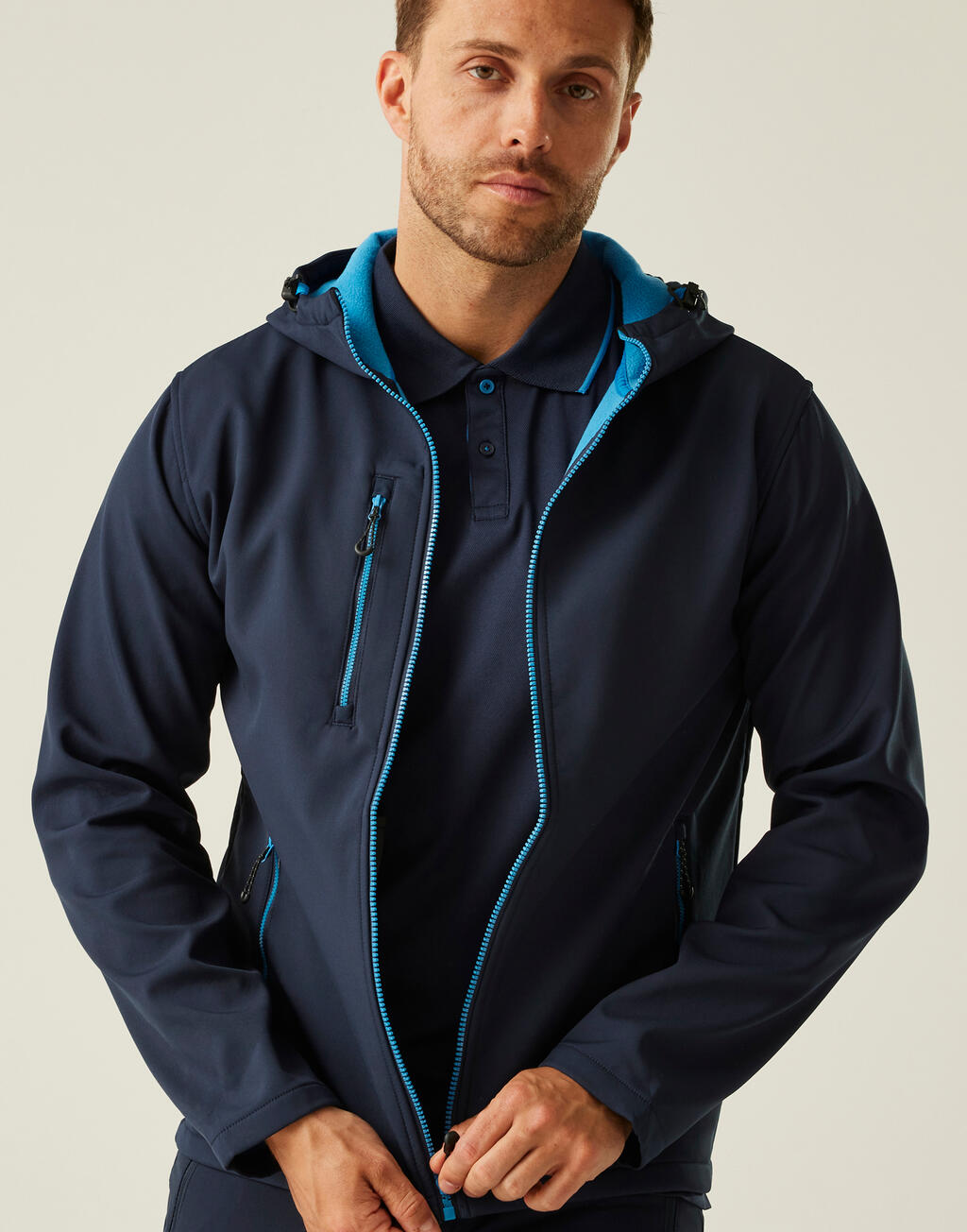 Navigate 2-Layer Hooded Softshell Jacket imagen 2