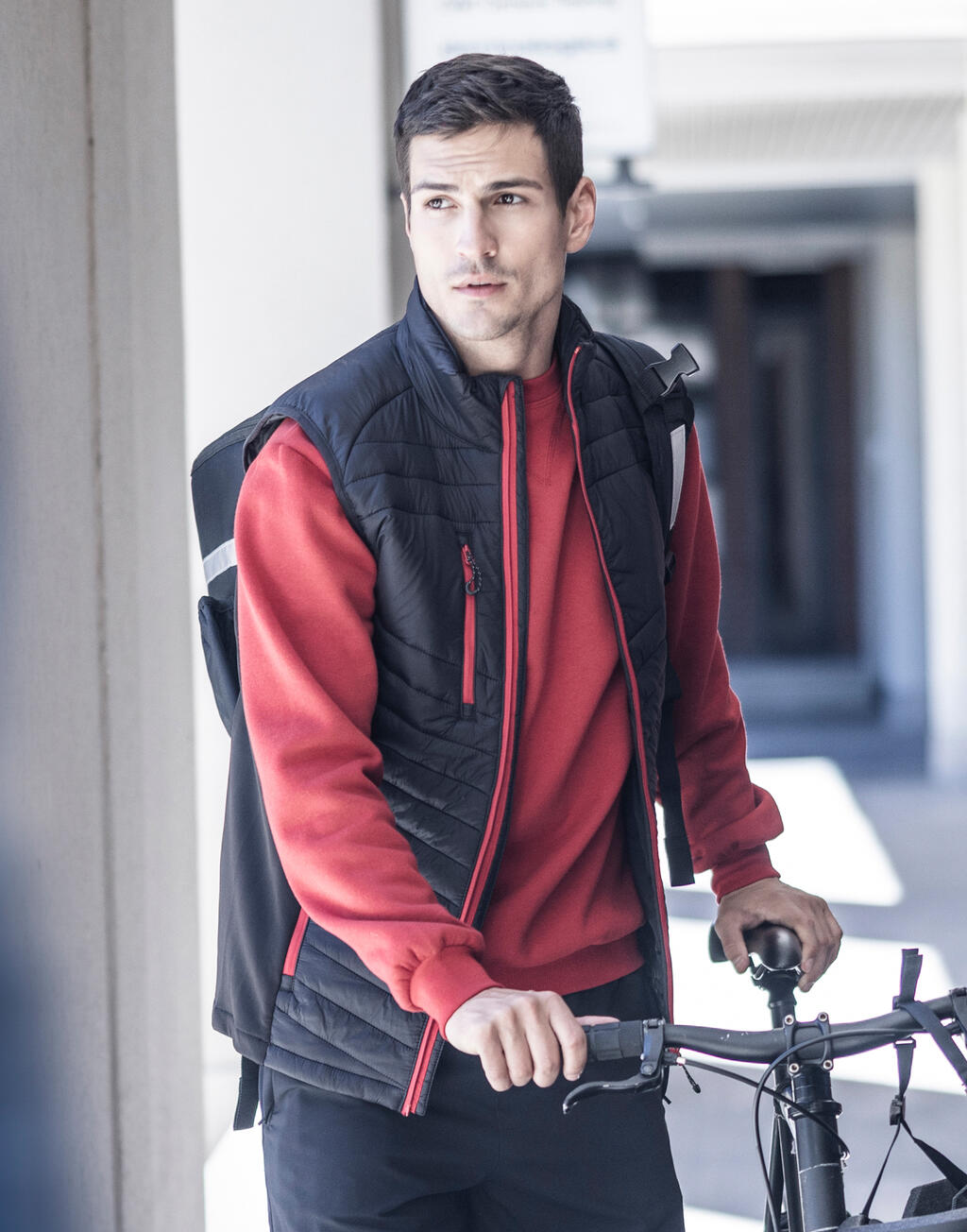 Men's Navigate Hybrid Bodwarmer imagen 1