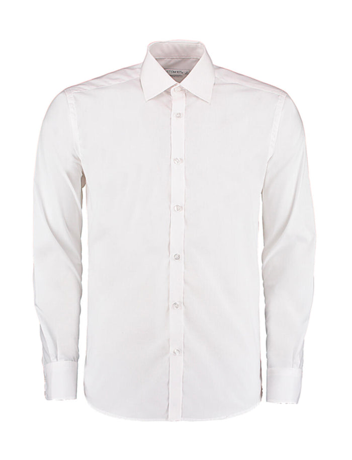 Camisa Business Slim Fit de manga larga