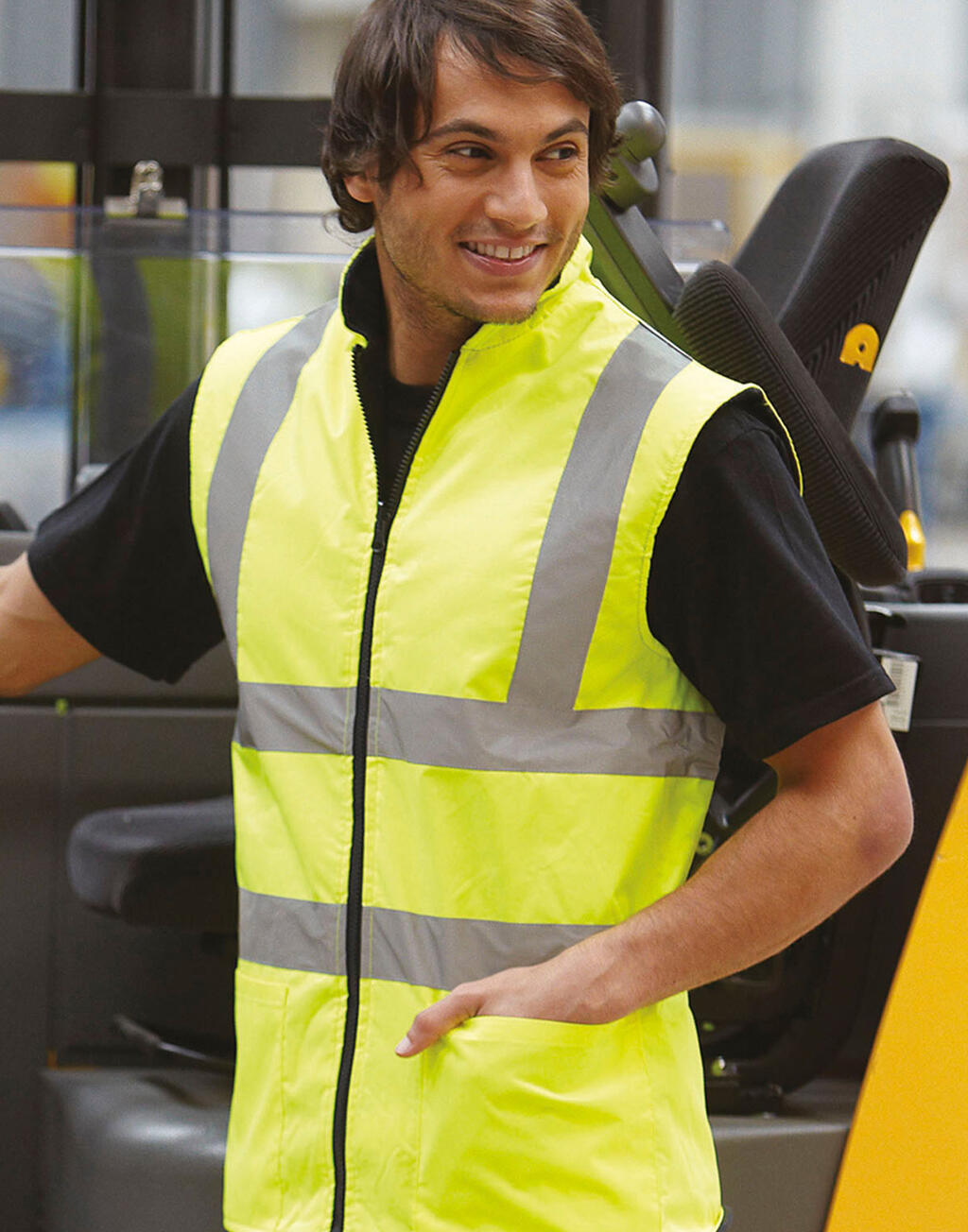 Fluo Fleece Reversible Bodywarmer imagen 2
