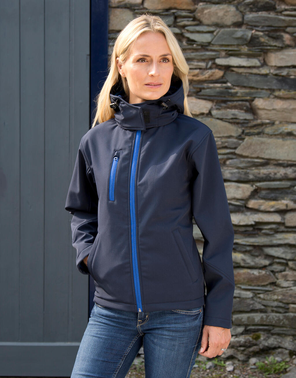Ladies TX Performance Hooded Softshell Jacket imagen 3
