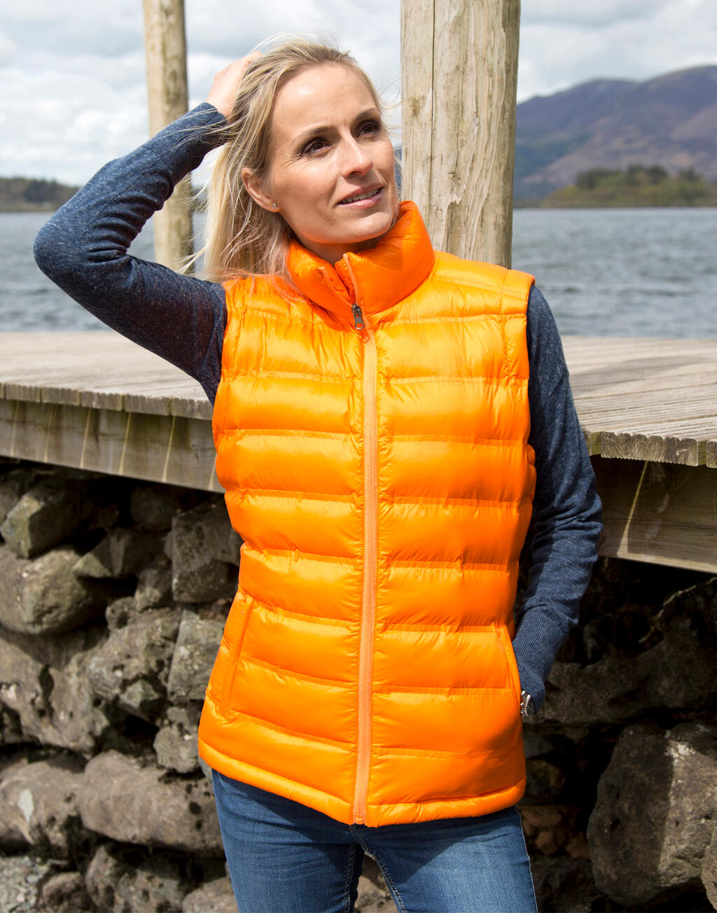Ladies' Ice Bird Padded Gilet imagen 1