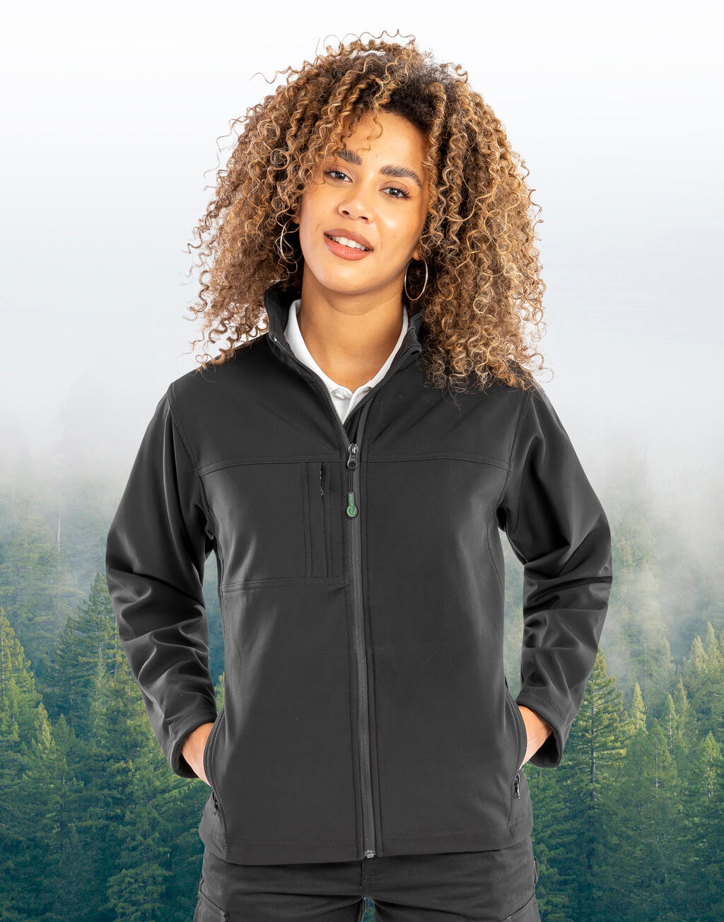 Ladies Classic Softshell Jacket imagen 4