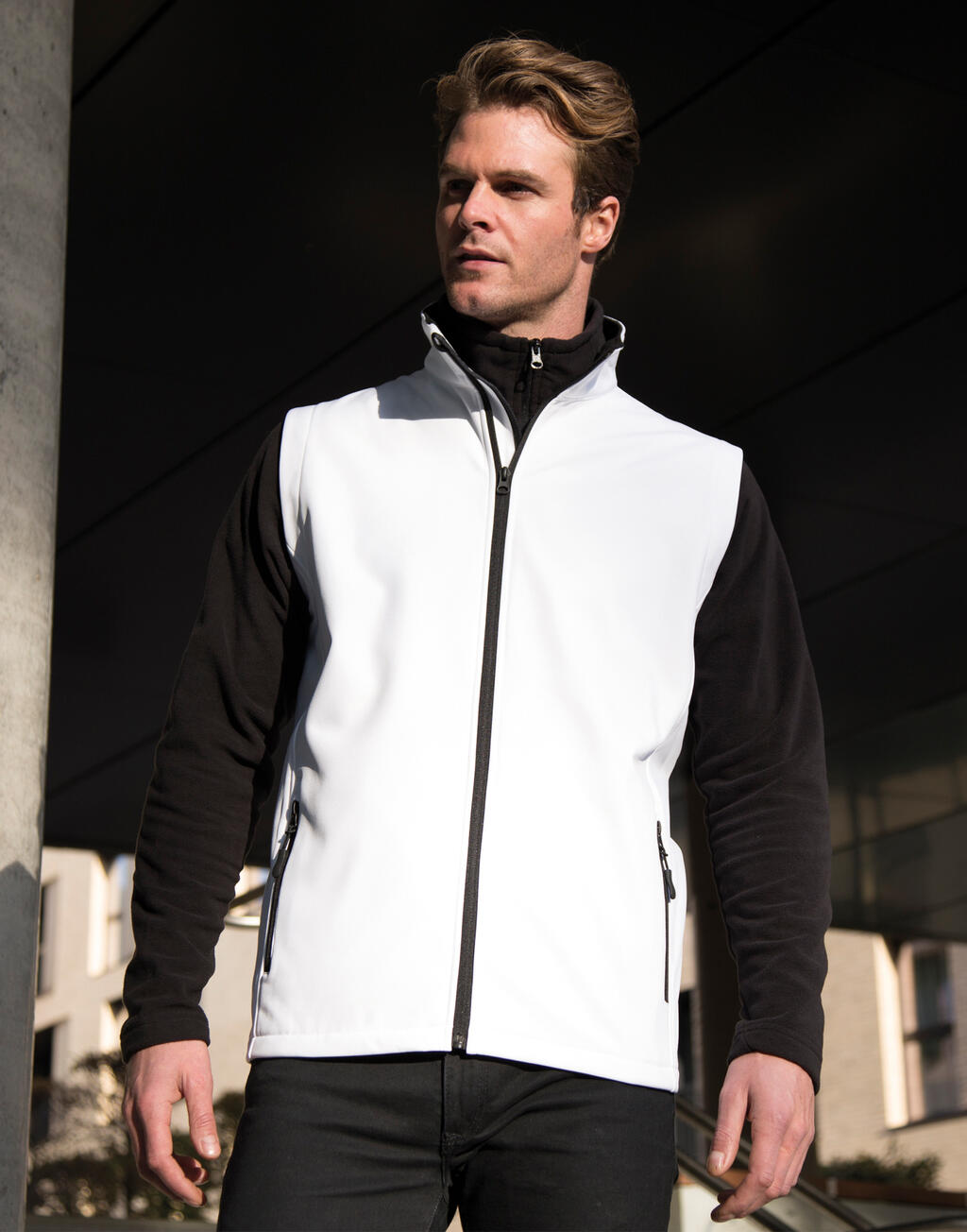 Men's Printable Softshell Bodywarmer imagen 1