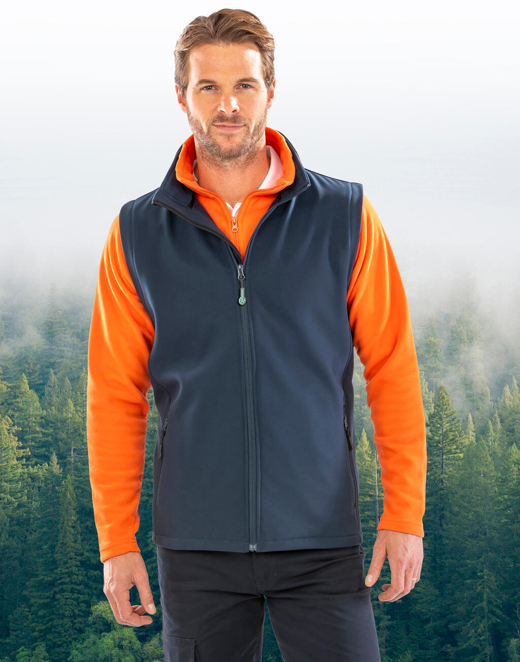 Men's Printable Softshell Bodywarmer imagen 2