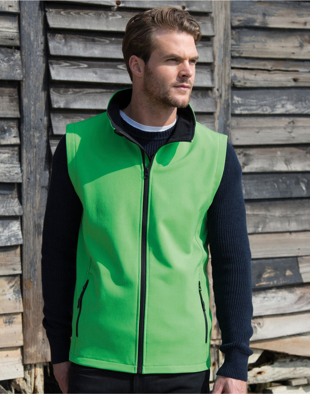 Men's Printable Softshell Bodywarmer imagen 5