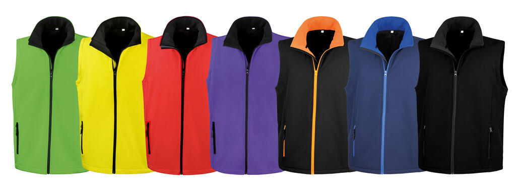 Men's Printable Softshell Bodywarmer imagen 12