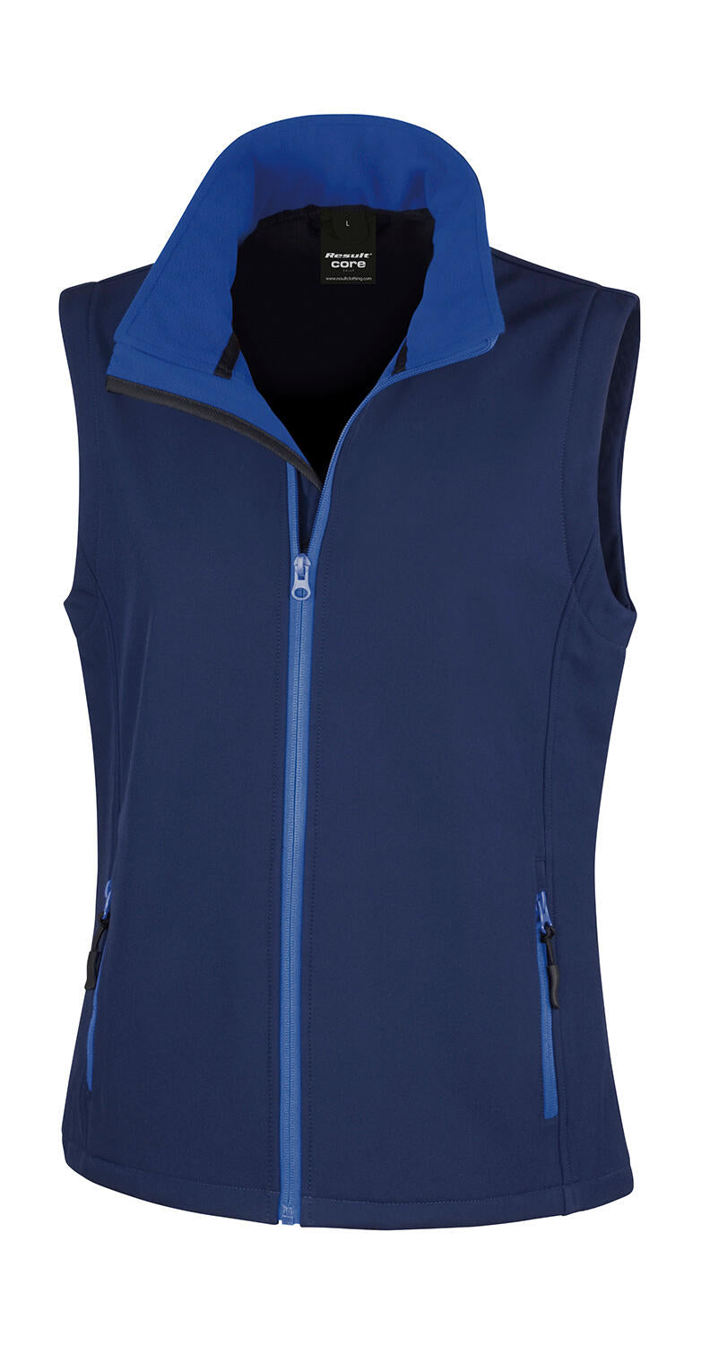 Women's Printable Softshell Bodywarmer imagen 13