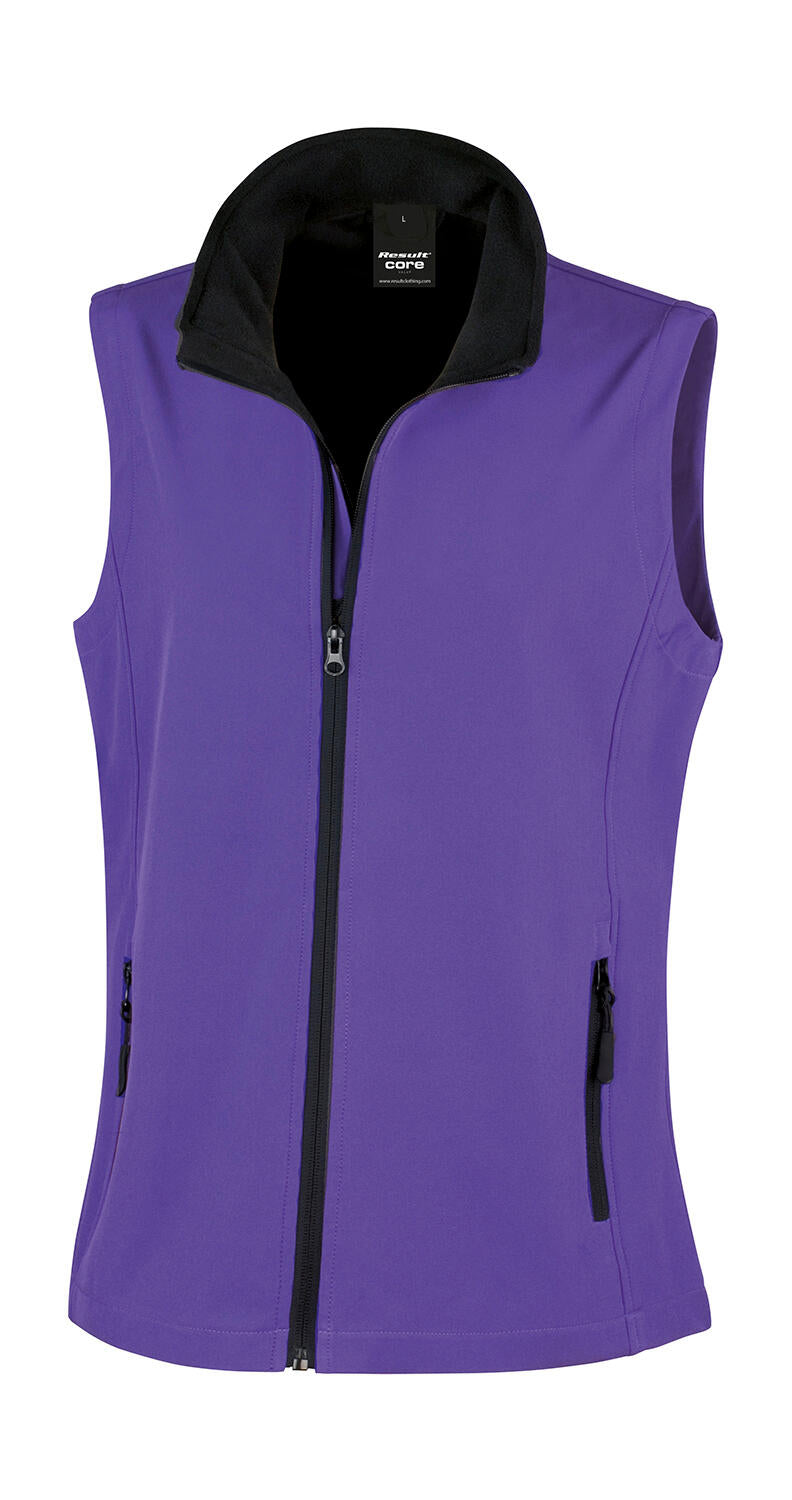 Women's Printable Softshell Bodywarmer imagen 15