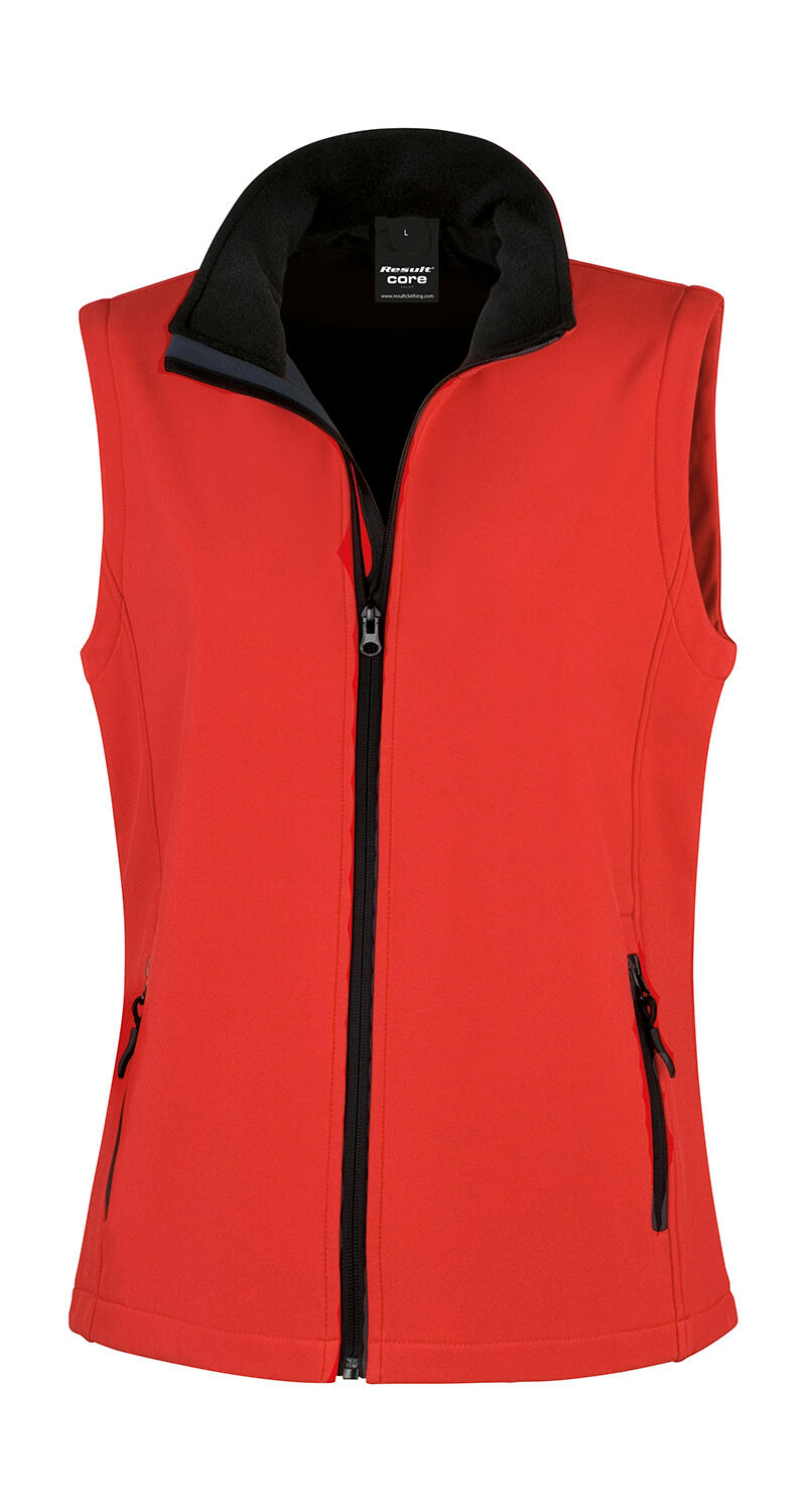 Women's Printable Softshell Bodywarmer imagen 16