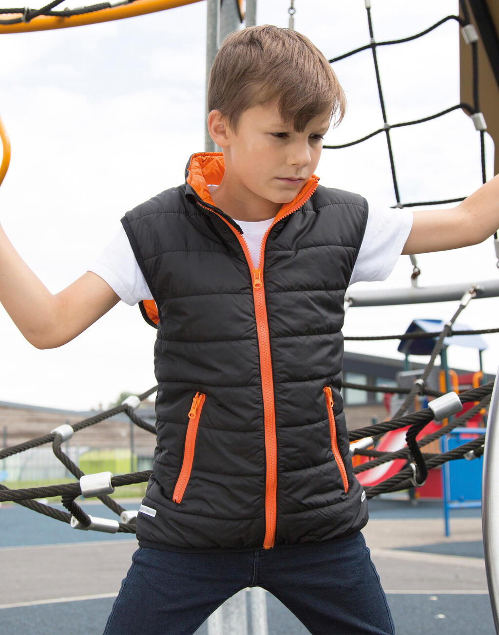 Junior/Youth Padded Bodywarmer imagen 1