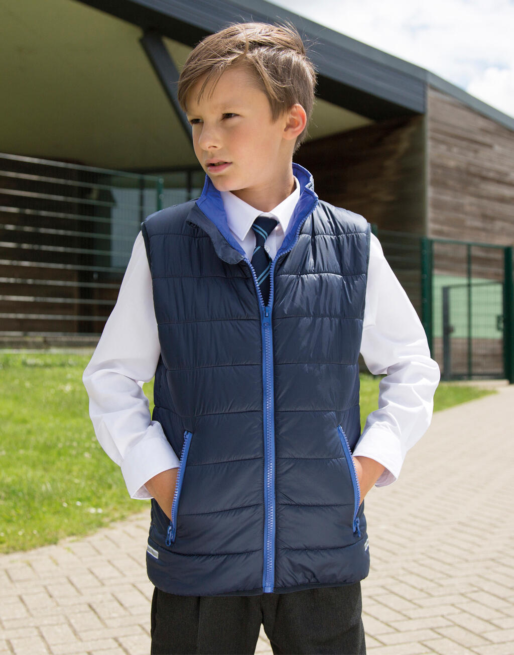 Junior/Youth Padded Bodywarmer imagen 2