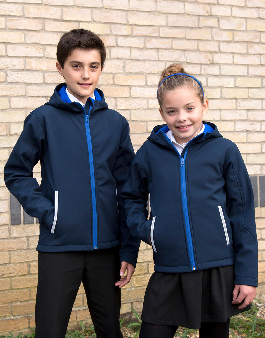 Kids TX Performance Hooded Softshell Jacket imagen 1