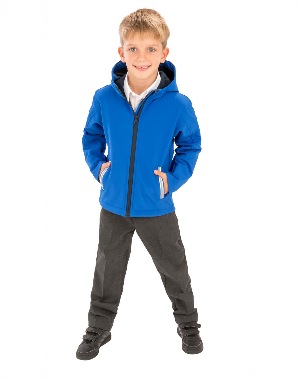 Kids TX Performance Hooded Softshell Jacket imagen 6