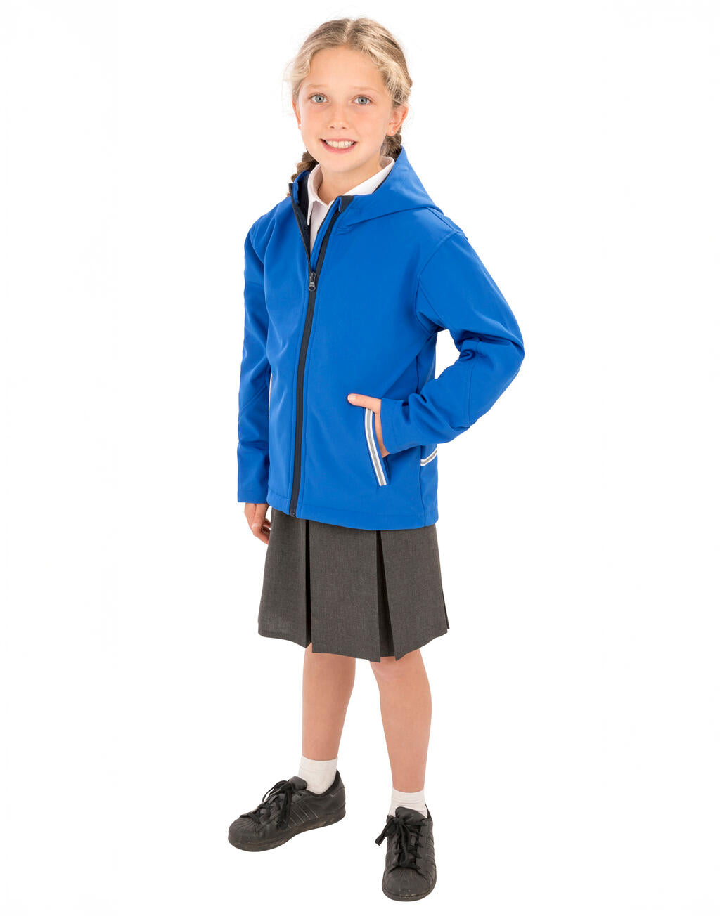 Kids TX Performance Hooded Softshell Jacket imagen 4