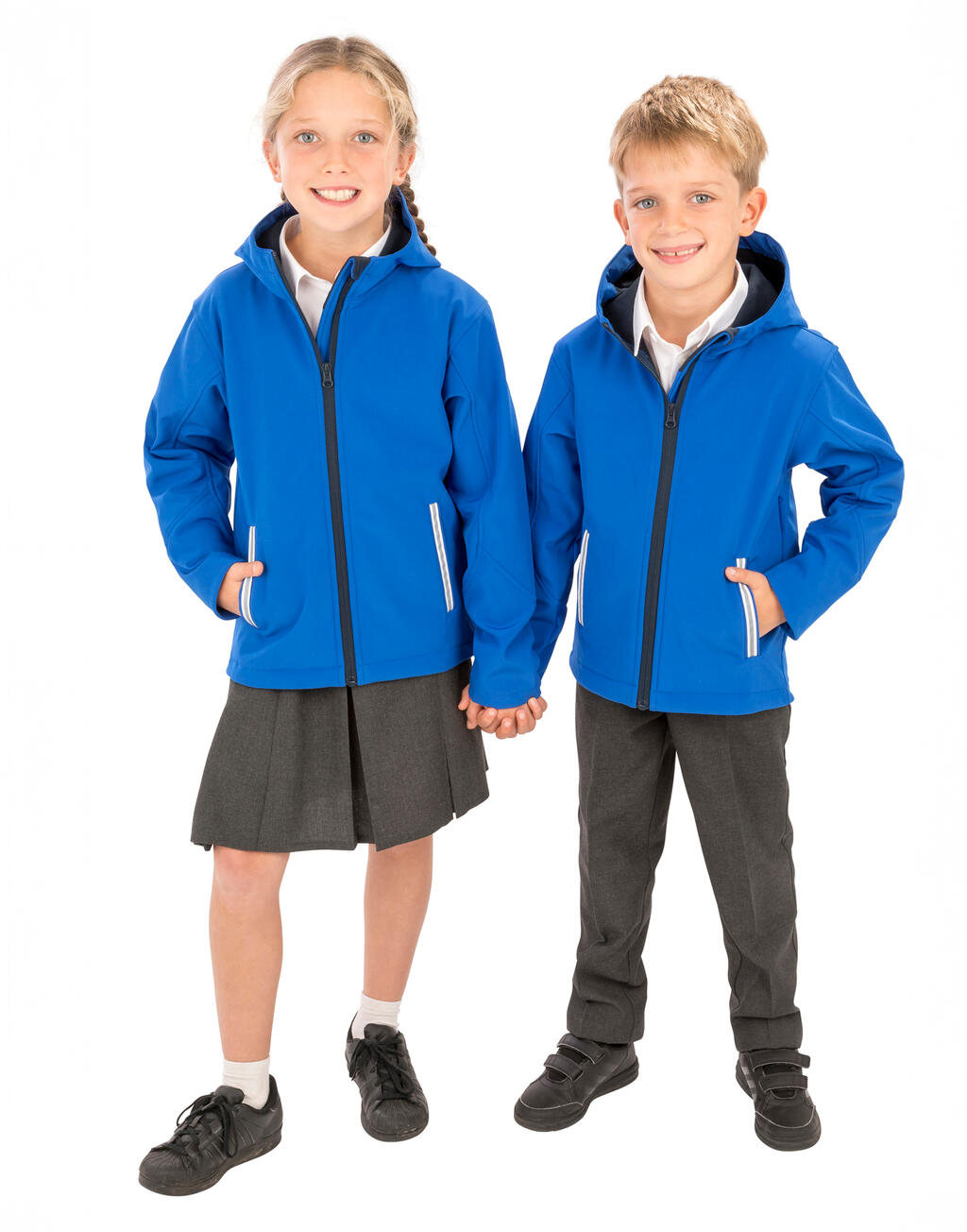 Kids TX Performance Hooded Softshell Jacket imagen 5