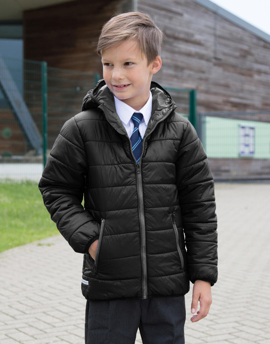 Junior/Youth Soft Padded Jacket imagen 1