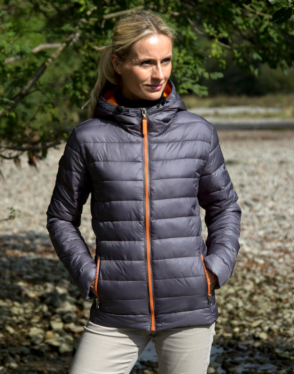 Ladies' Snow Bird Hooded Jacket imagen 7