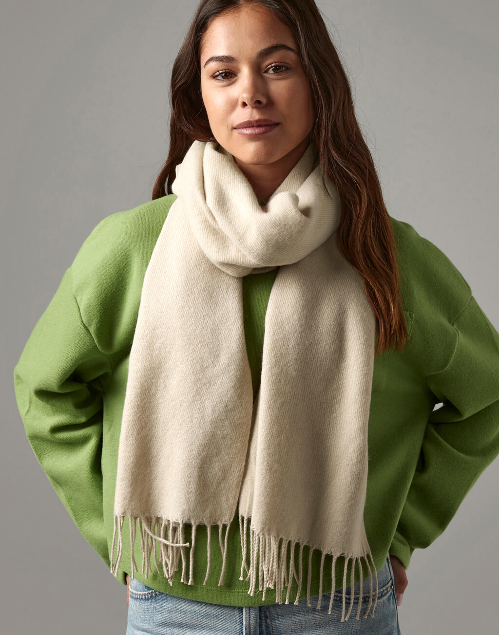 Classic Woven Scarf imagen 3