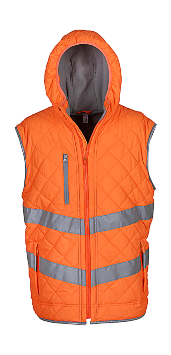 Fluo Kensington Hooded Gilet imagen 7