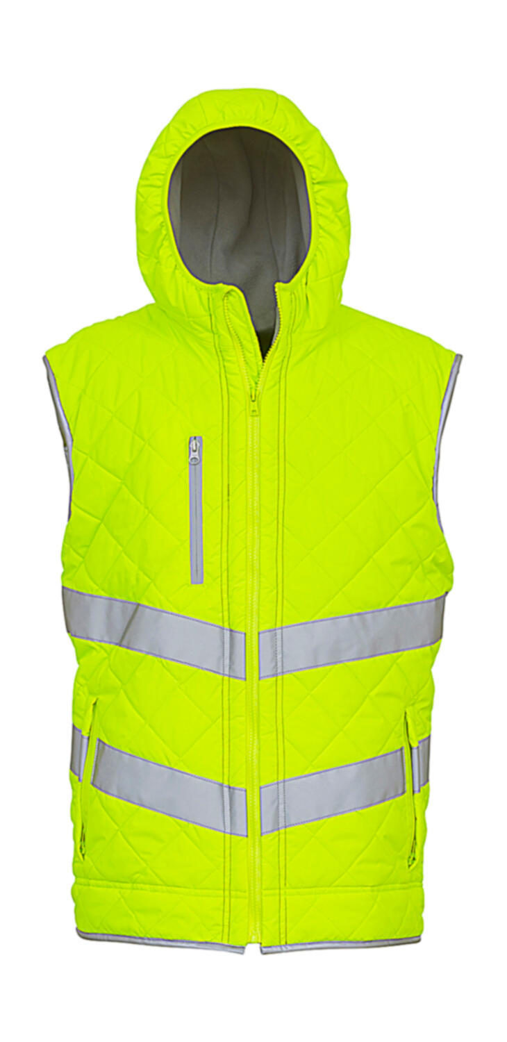 Fluo Kensington Hooded Gilet imagen 8