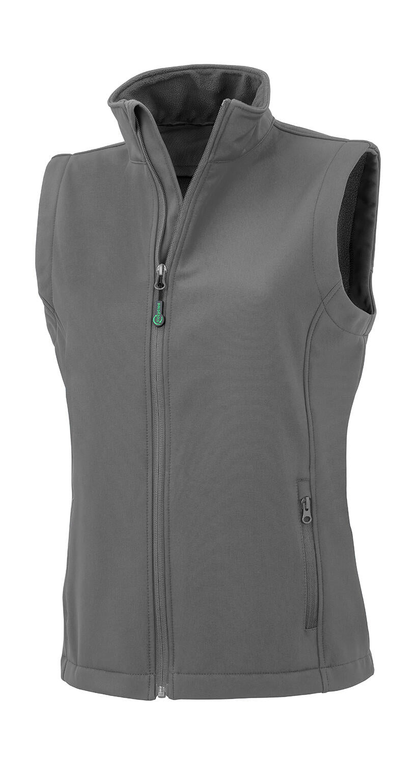 Women's Recycled 2-Layer Printable Softshell B/W imagen 8