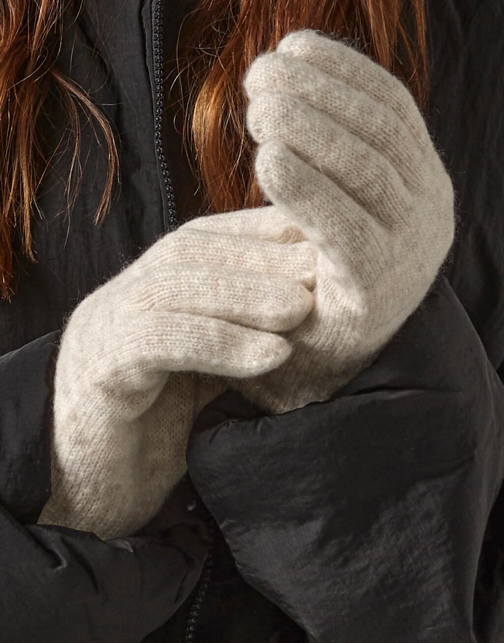 Cosy Ribbed Cuff Gloves imagen 1
