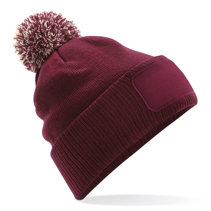 Gorro parche Snowstar® con pompón