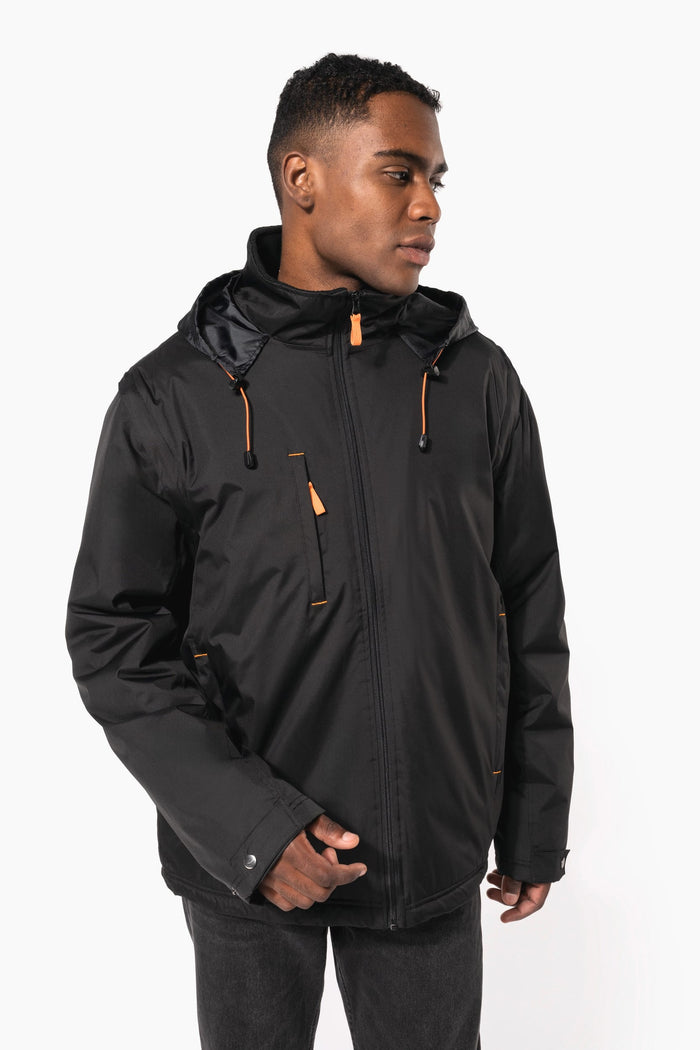 Chaqueta con mangas amovibles hombre