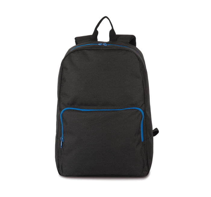 Mochila con cierres rápidos a contraste