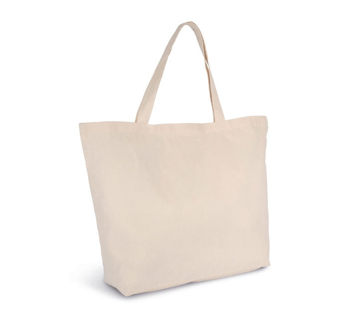 Bolsa shopper extragrande de algodón
