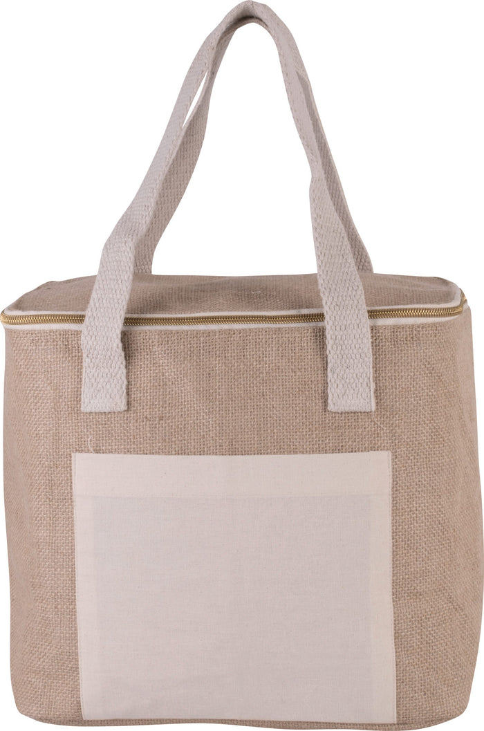 Bolsa isotérmica de yute - modelo mediano