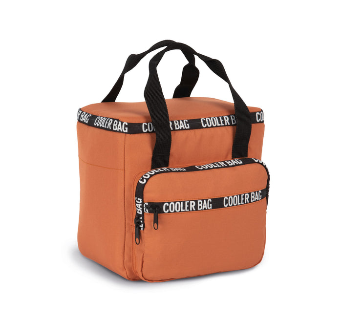 Bolsa isotérmica reciclada con bolsillo frontal