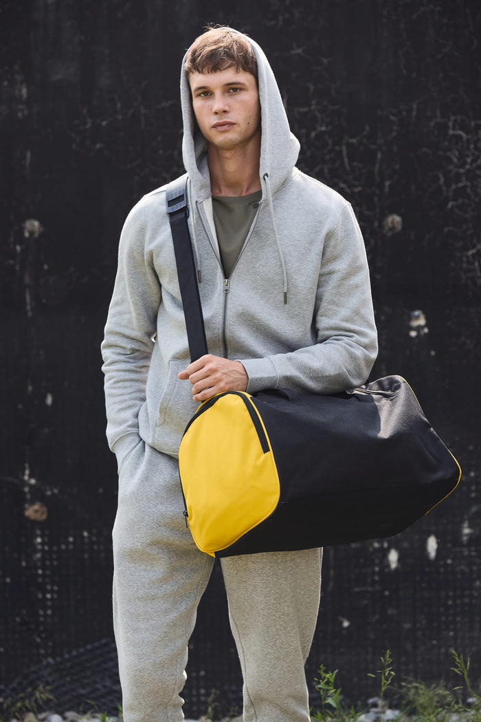 Bolsa de deporte bicolor