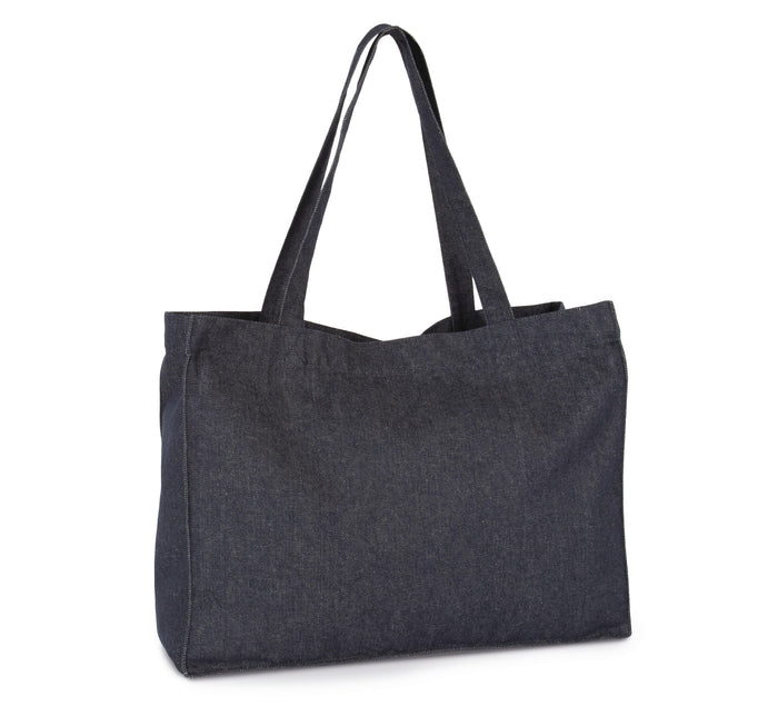 Bolsa shopper denim grande
