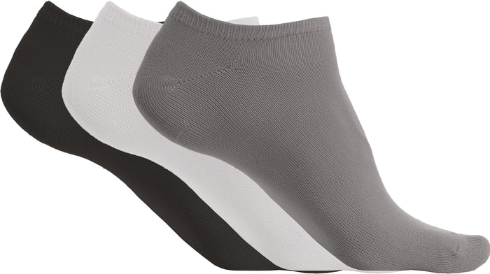 Calcetines cortos microfibra - pack de tres pares