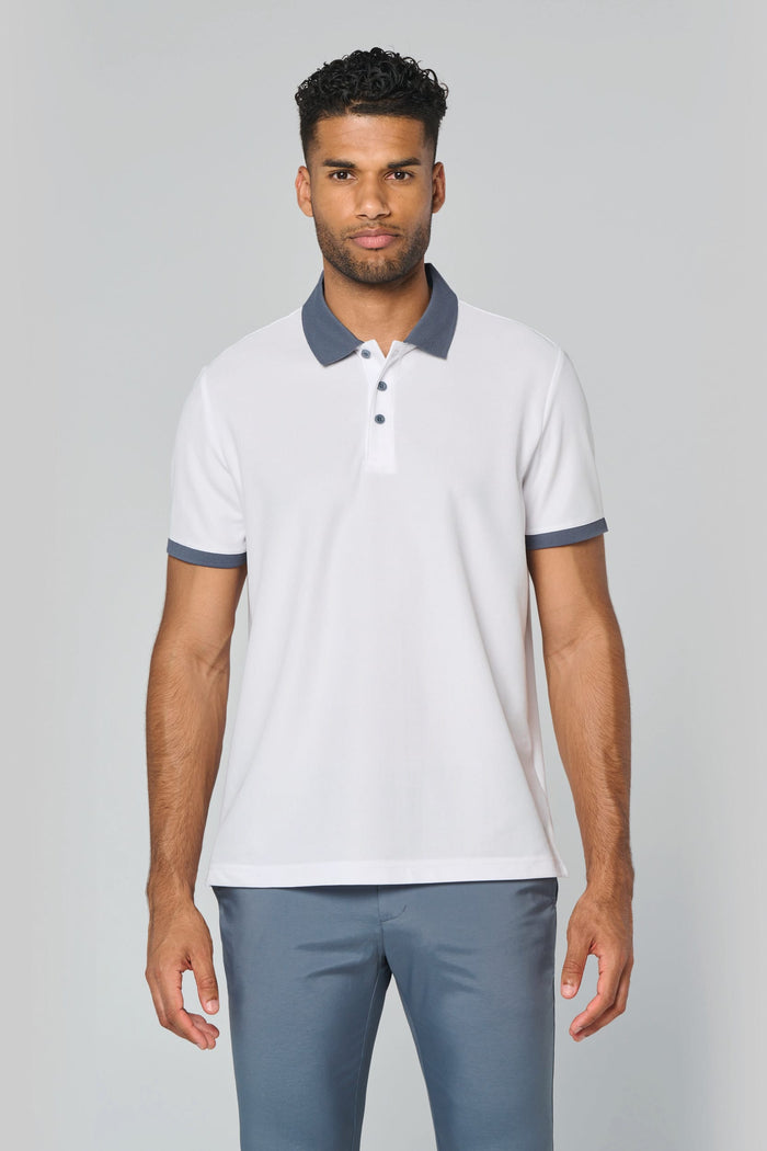 Polo piqué performance hombre
