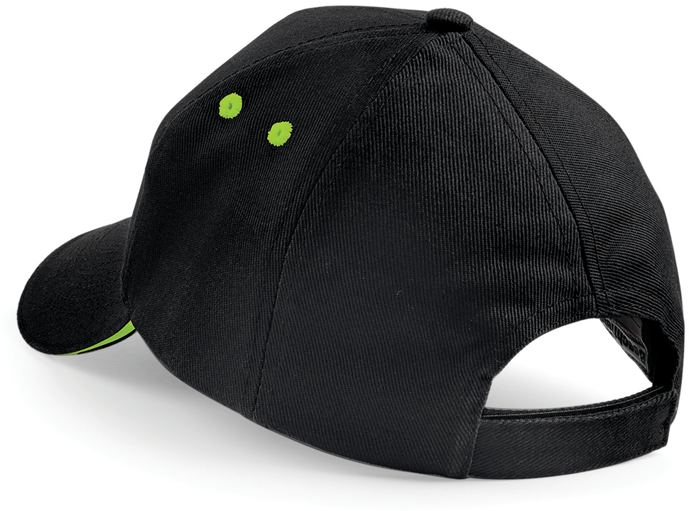 GDTXB15C Black / Lime Green BACK