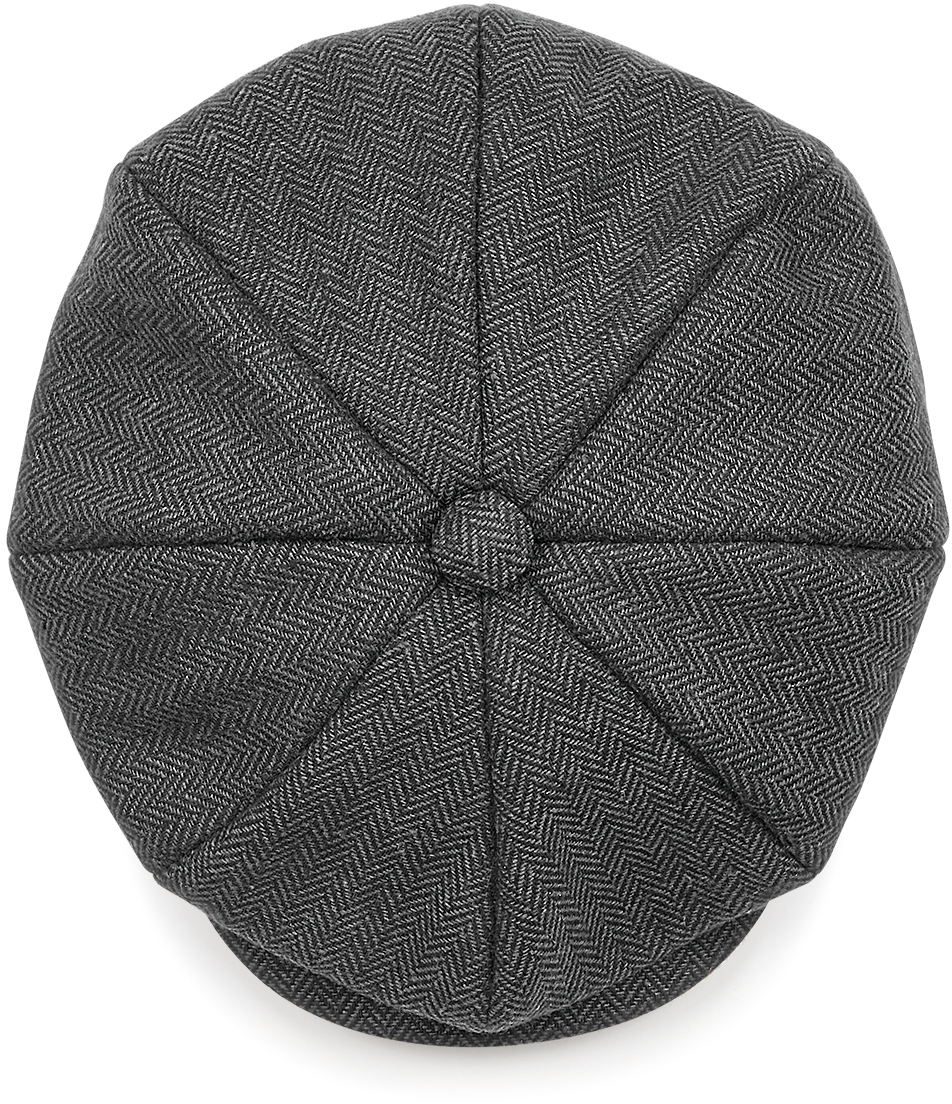 GDTXB628 Charcoal Herringbone FACE SIDE