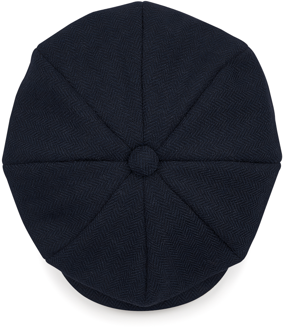 GDTXB628 Navy Herringbone FACE SIDE