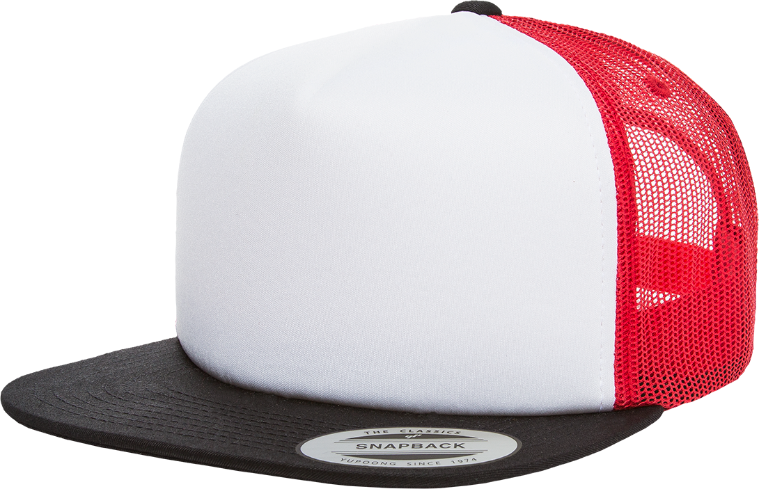 GDTXFL6005FW Black / White / Red FACE SIDE