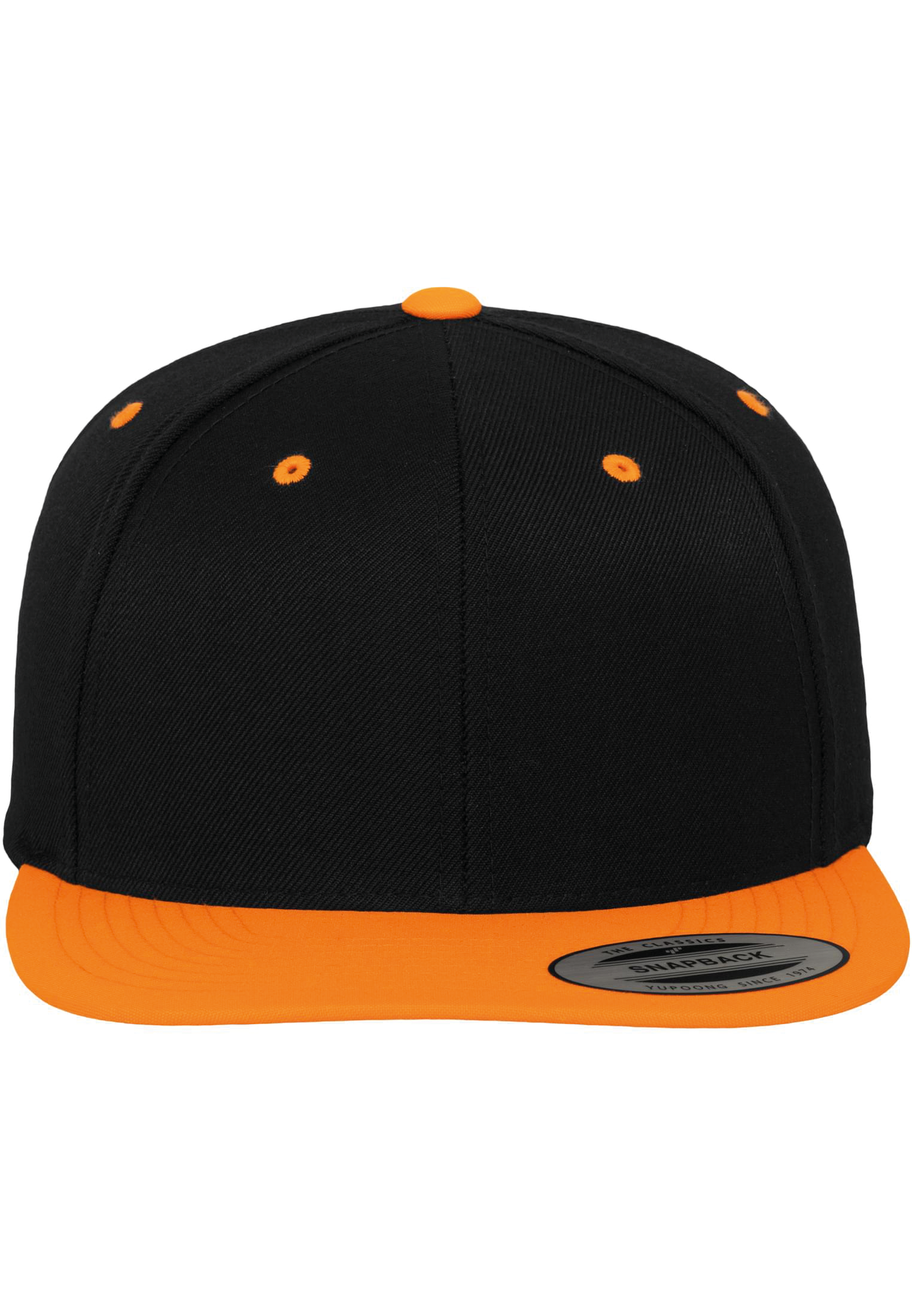 GDTXFL6089MT BLACK / Neon Orange FACE CAP