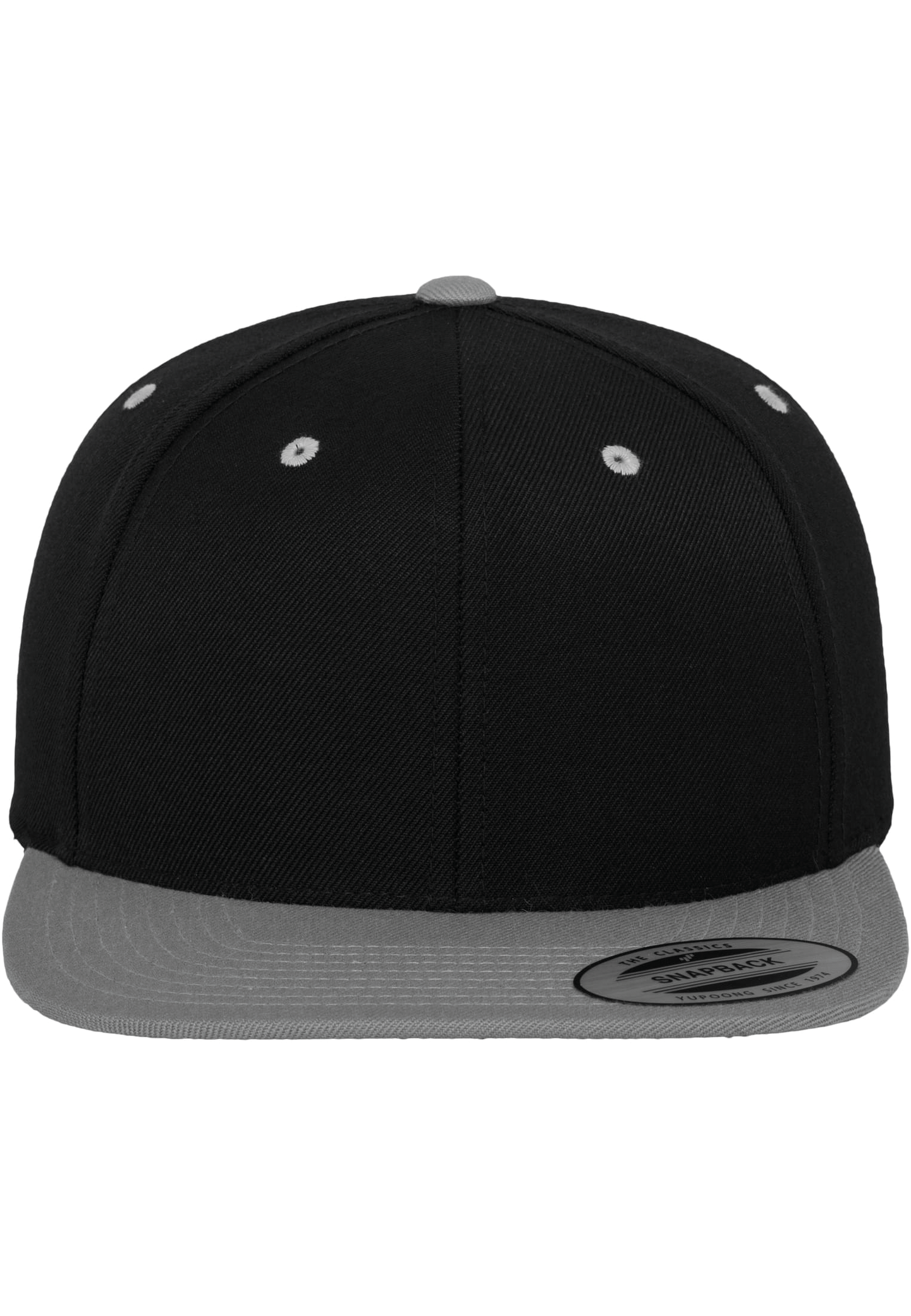 GDTXFL6089MT BLACK / SILVER FACE CAP