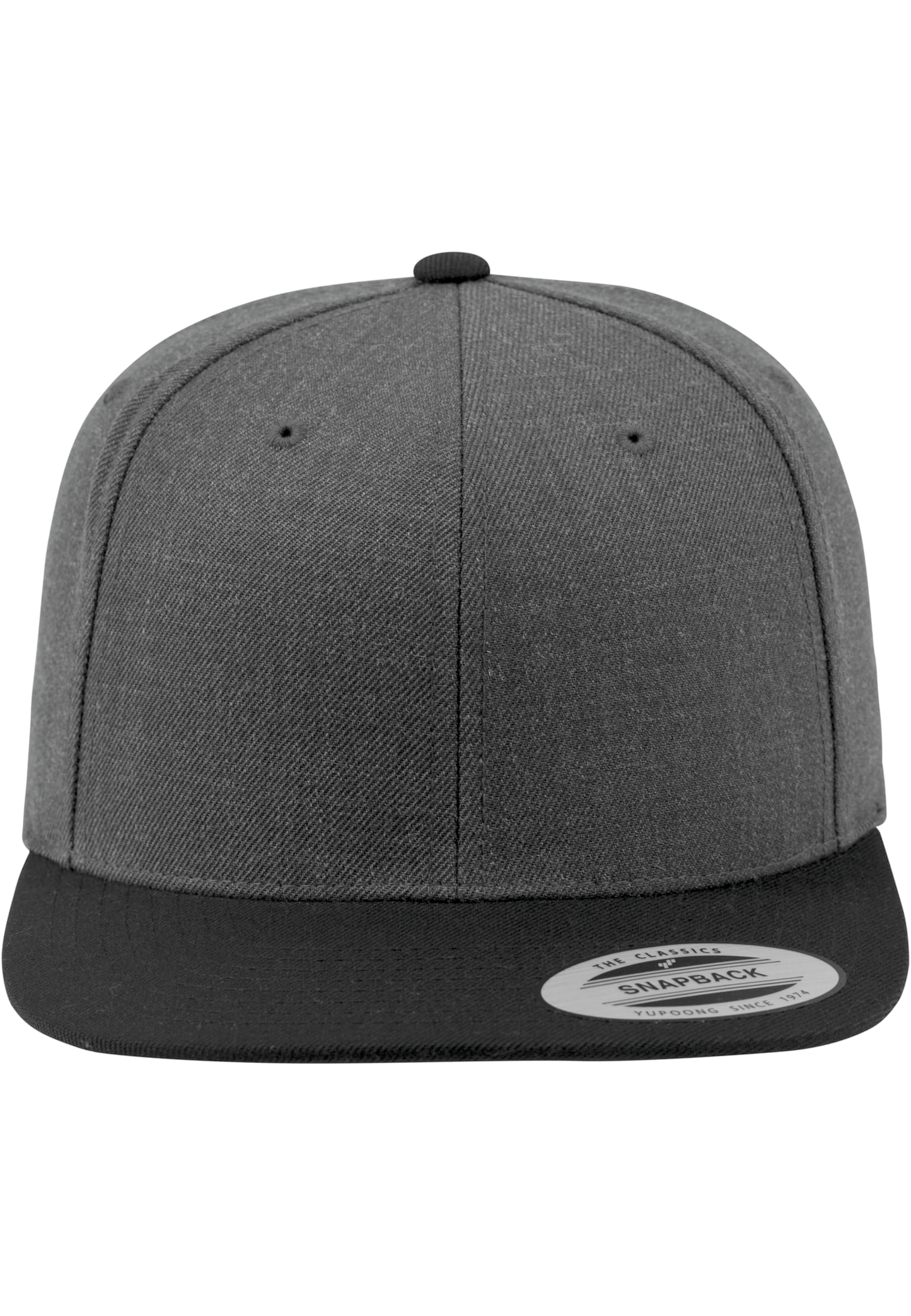 GDTXFL6089MT CHARCOAL / BLACK FACE CAP