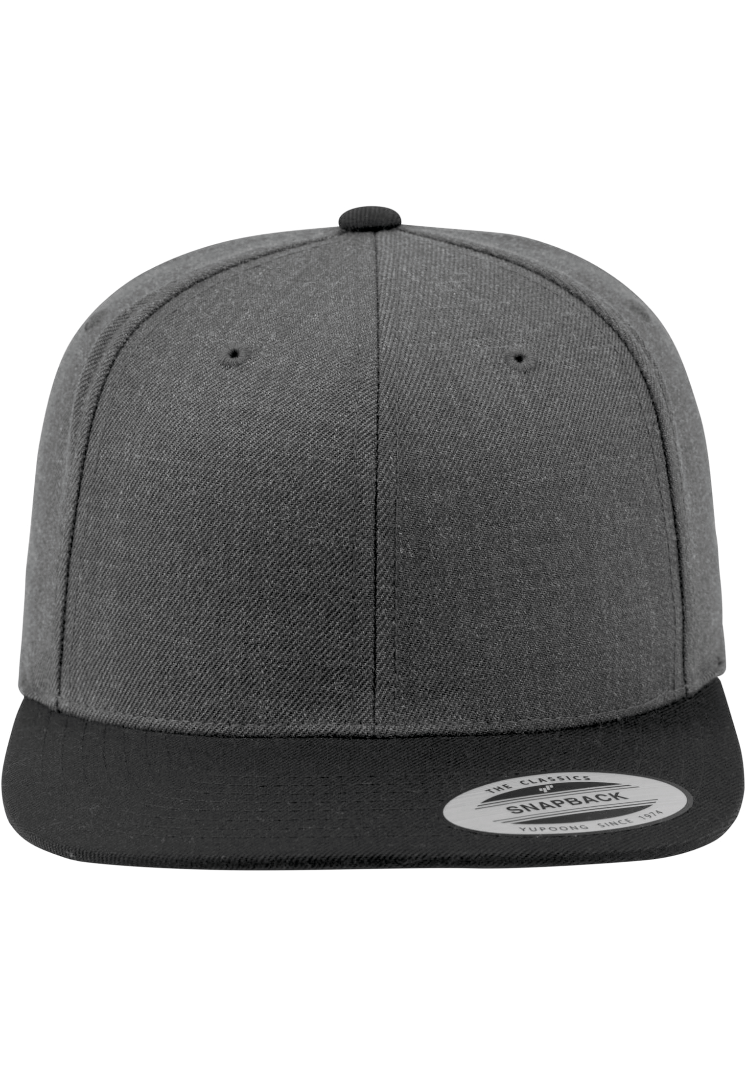 GDTXFL6089MT CHARCOAL / BLACK FACE CAP